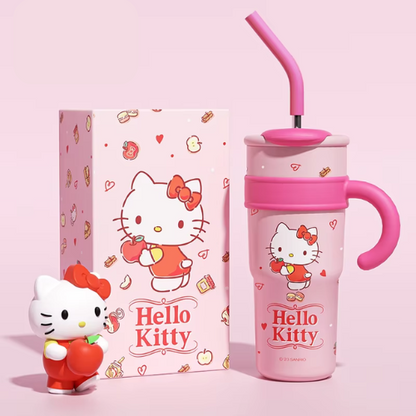 Insulated Straw Thermos –  Kitty & Melody Kids' Bottle