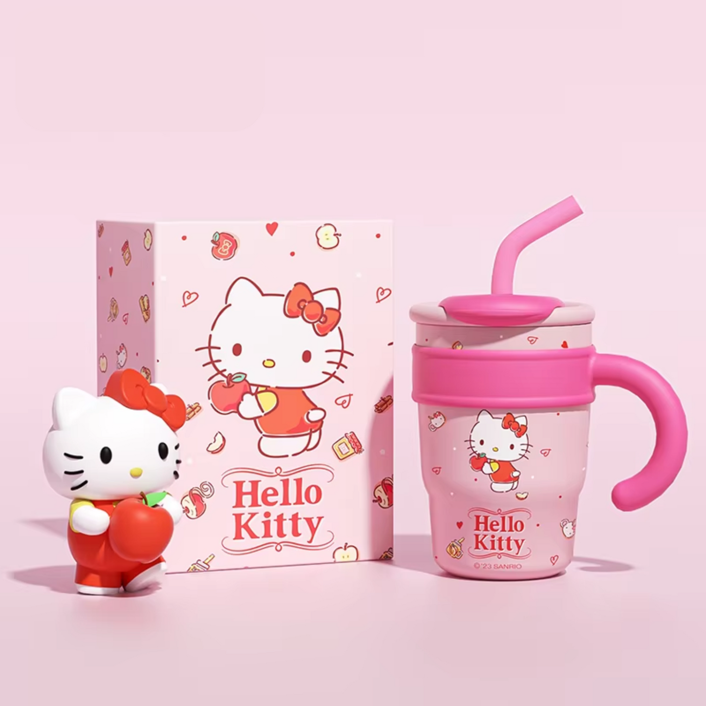 Insulated Straw Thermos –  Kitty & Melody Kids' Bottle