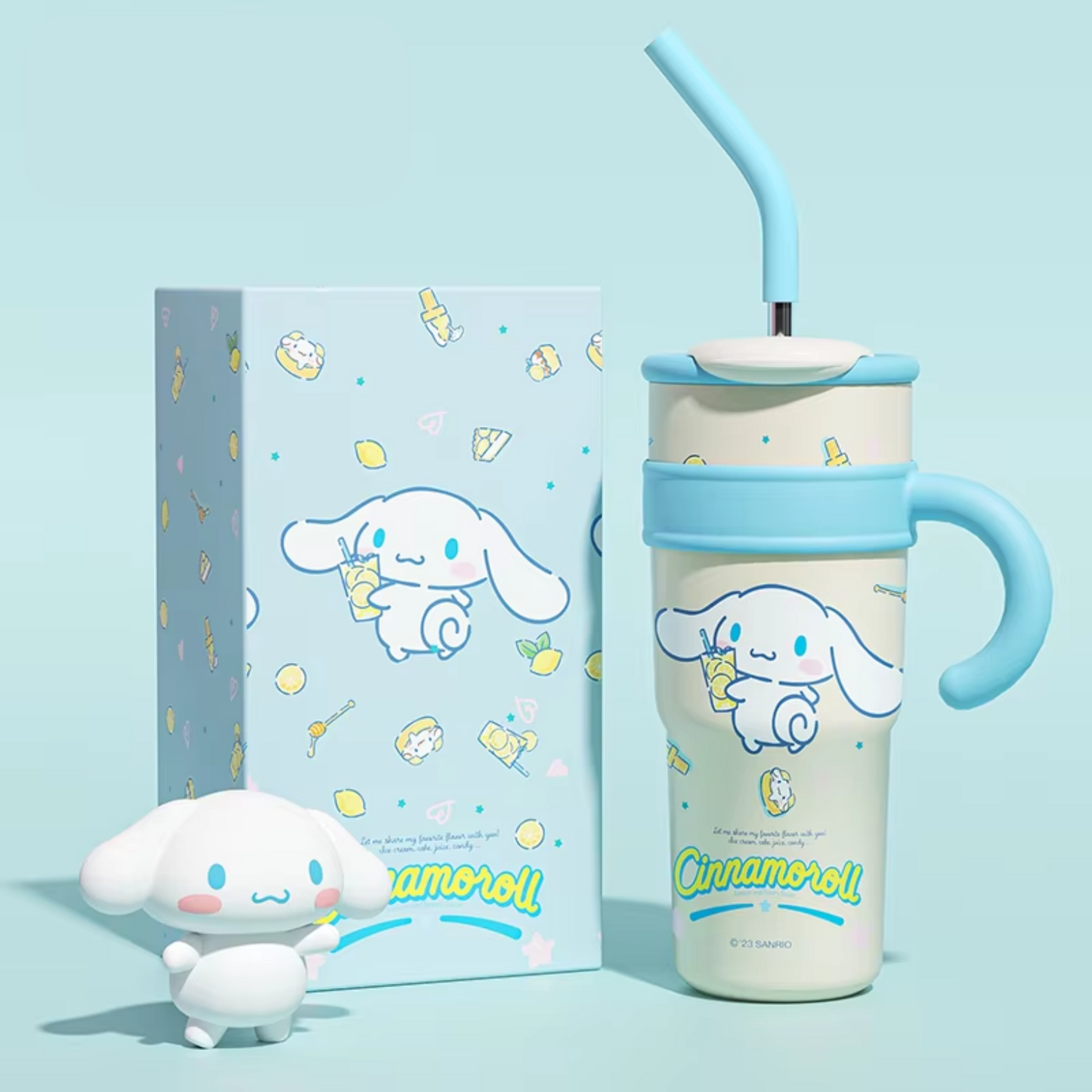 Insulated Straw Thermos –  Kitty & Melody Kids' Bottle