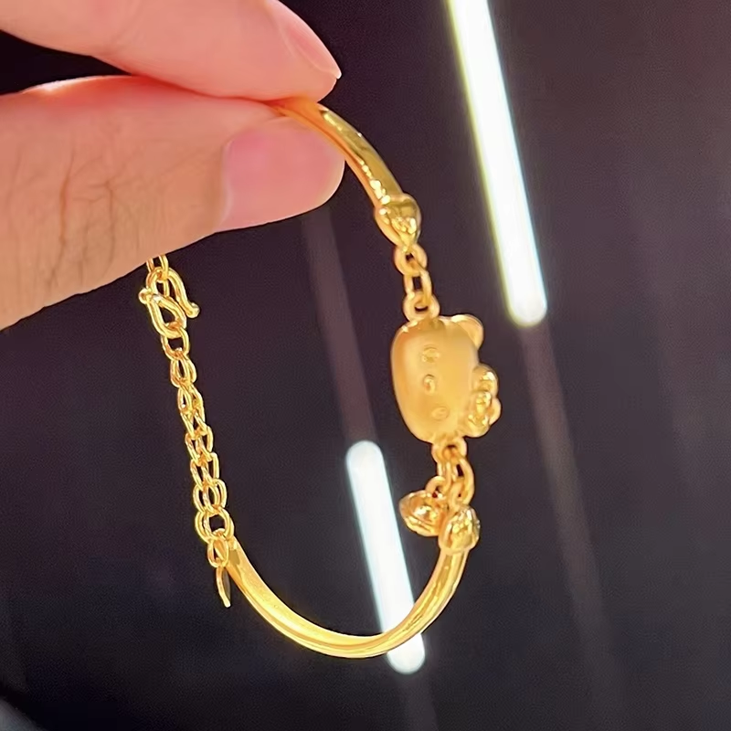 Kitty Bracelet - Kawaii Light Luxury Anime Jewelry for Girls & Gifts