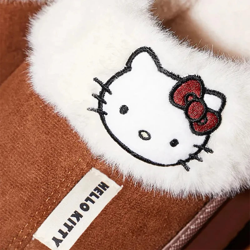 HK Plush Slippers Winter Cosy Warm Slippers