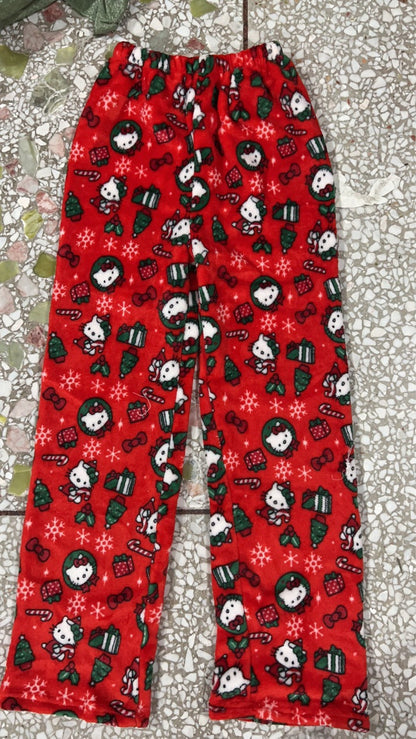 Christmas Pyjama Pants + Slippers