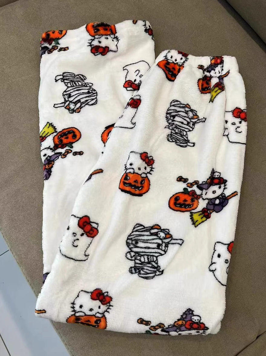 NEW Hello Kitty Halloween Pyjama Pants