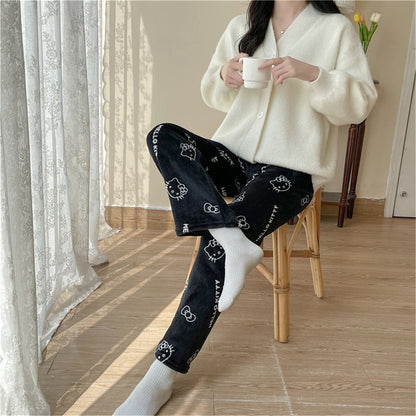 Black HK pyjama pants