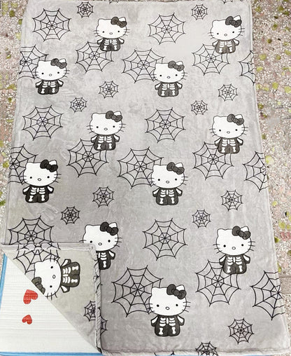 Halloween H. Kitty Blanket