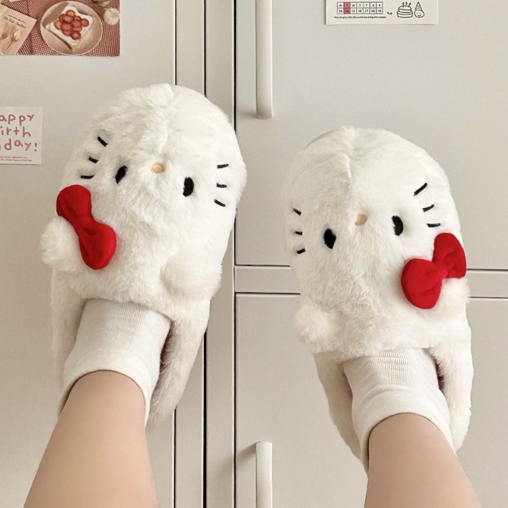 HK Fuzzy Slippers