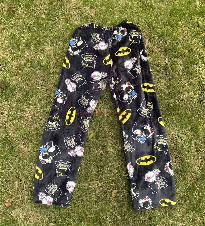 Hello Kitty x Batman Pajama Pants