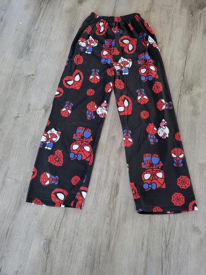 Hello Kitty x Spiderman Cotton Loose Pajama Pants