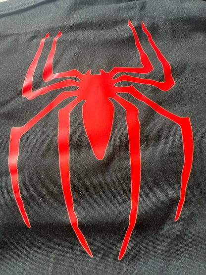 Y2k Tank Top Spider Printed